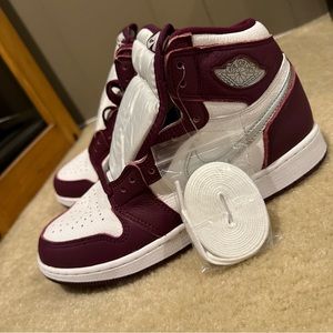 NWOT Air Jordan’s size 7Y sneakers (charity sale purchase)
